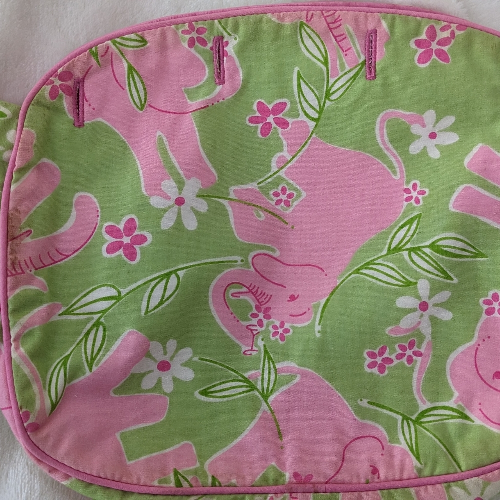Vintage Lily Pulitzer Toast of the Town Bermuda Bag cover